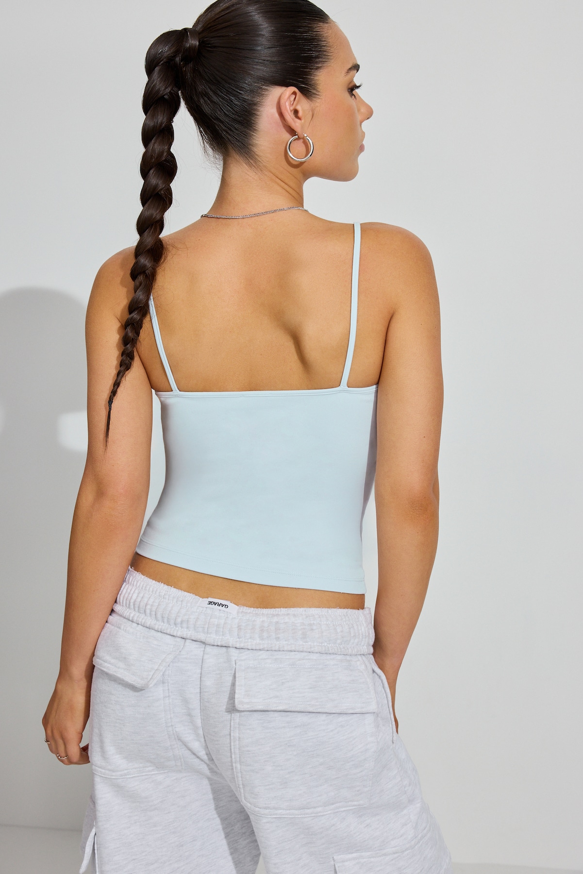 Sleek V-Neck Cami Top - Image 3