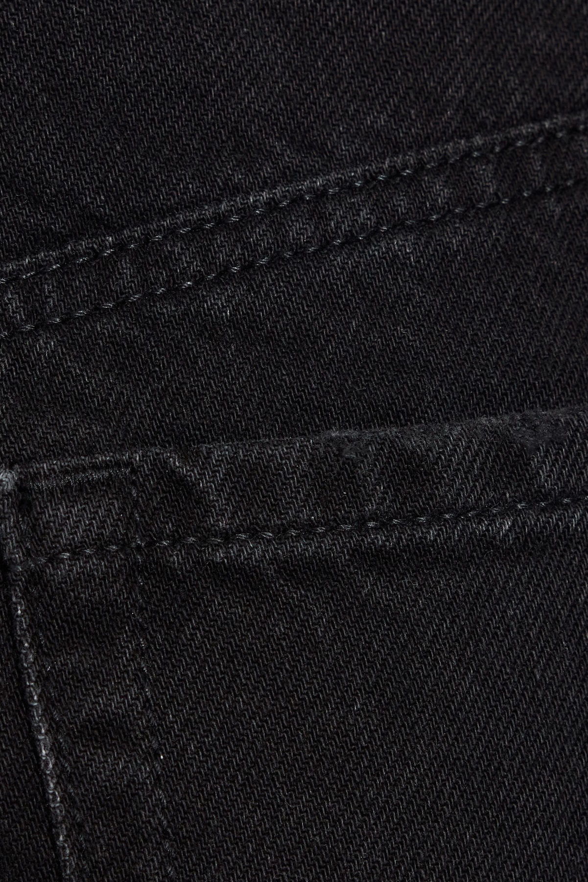 Denim Relaxed A-Line Shorts - Image 4