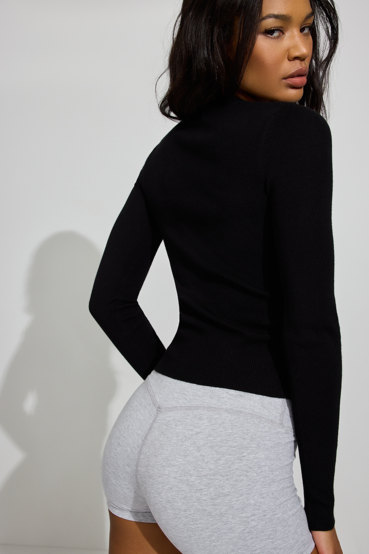 Crewneck Snap Cardigan - Image 4