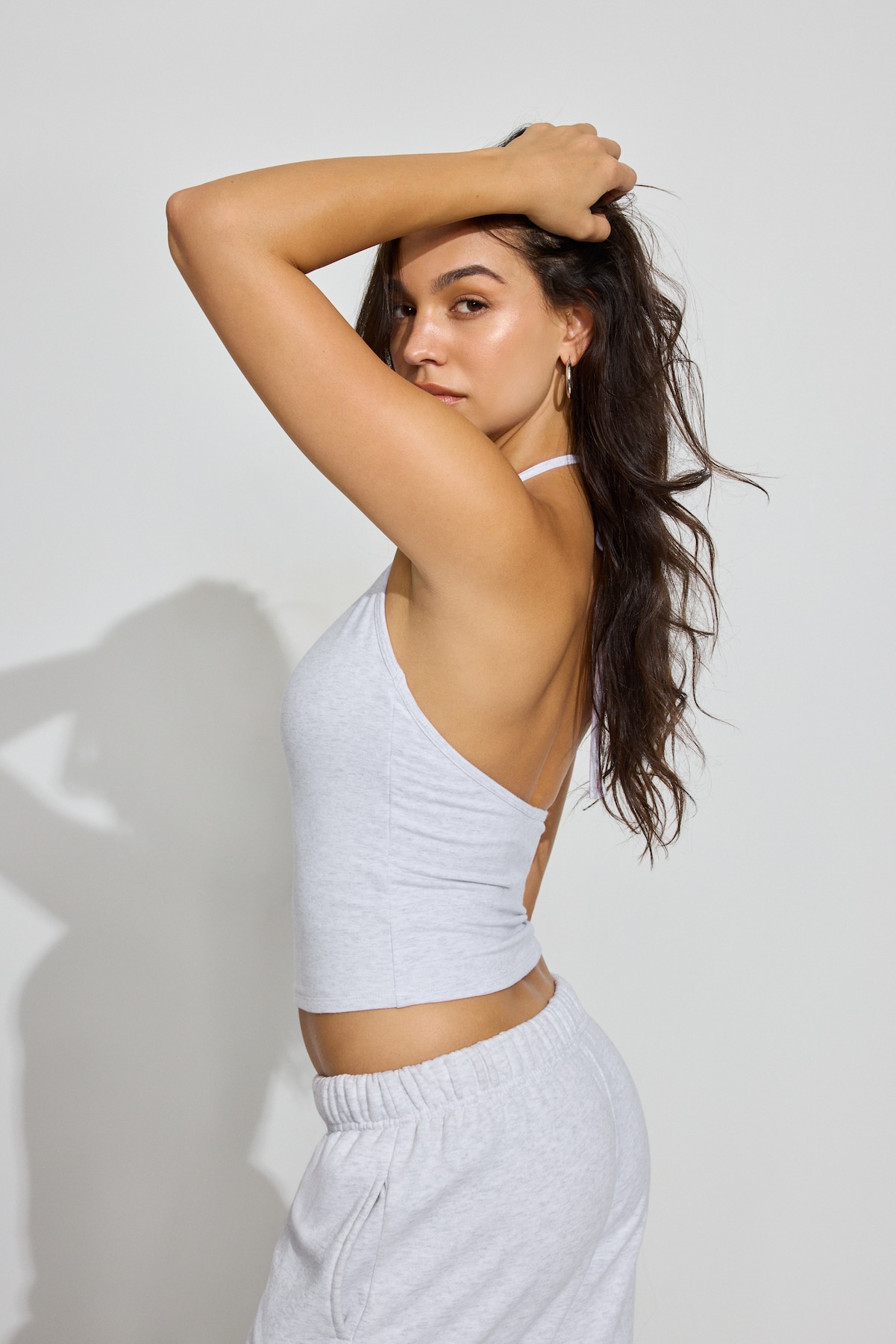 Deep Plunge Halter Top - Image 2