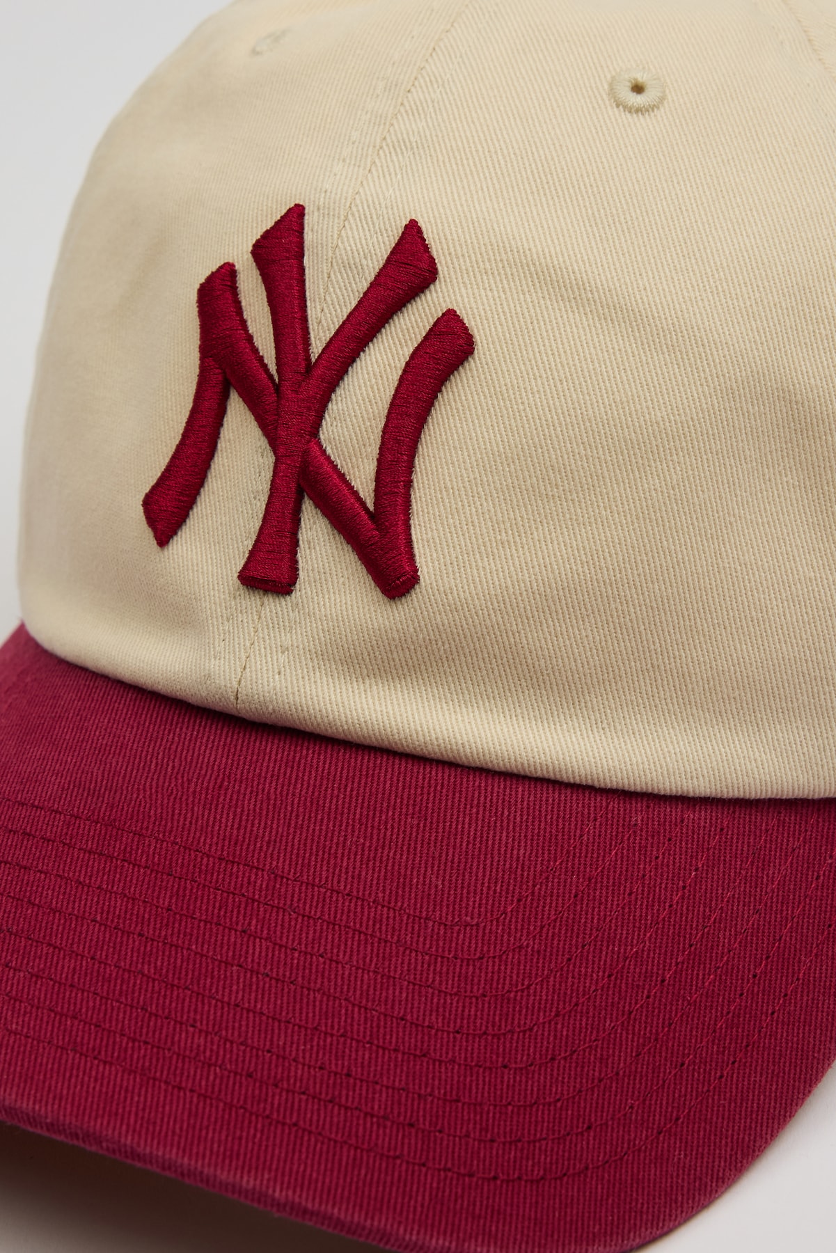47 BRAND Two-Tone Clean Up Cap - NY - Image 4