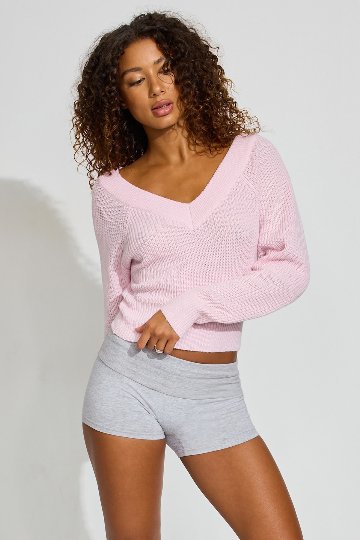 Rylie Supersoft V-Neck Top - Image 2