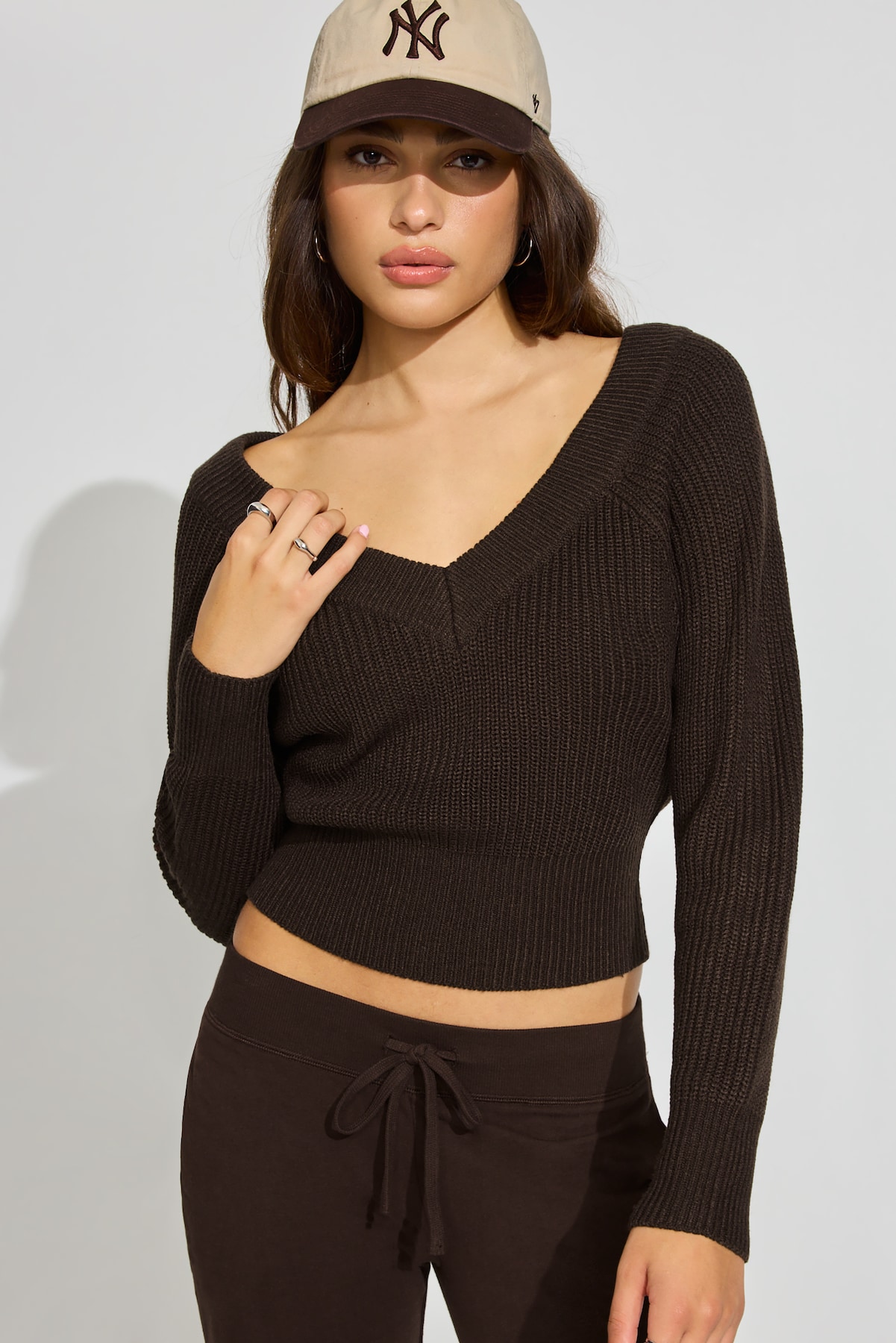 Rylie Supersoft V-Neck Top - Image 2