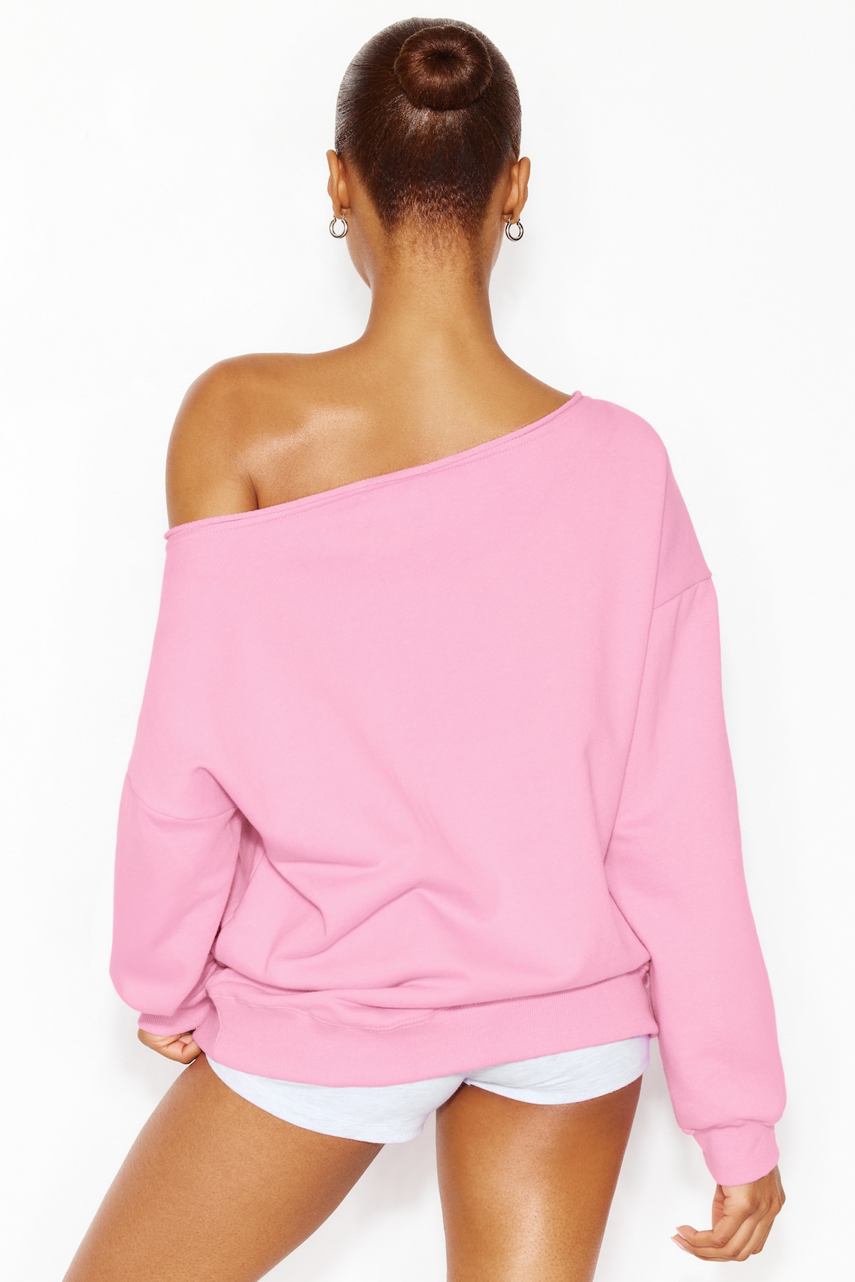 SoftTerry™ Off Shoulder Sweatshirt - Image 3