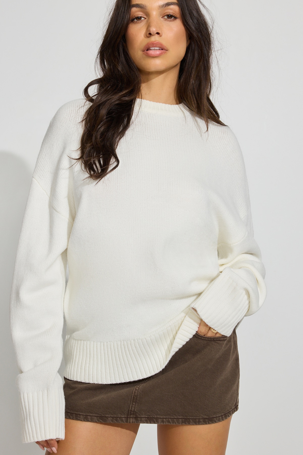 Roxy Long Sleeve Supersoft Crewneck Sweater - Image 5