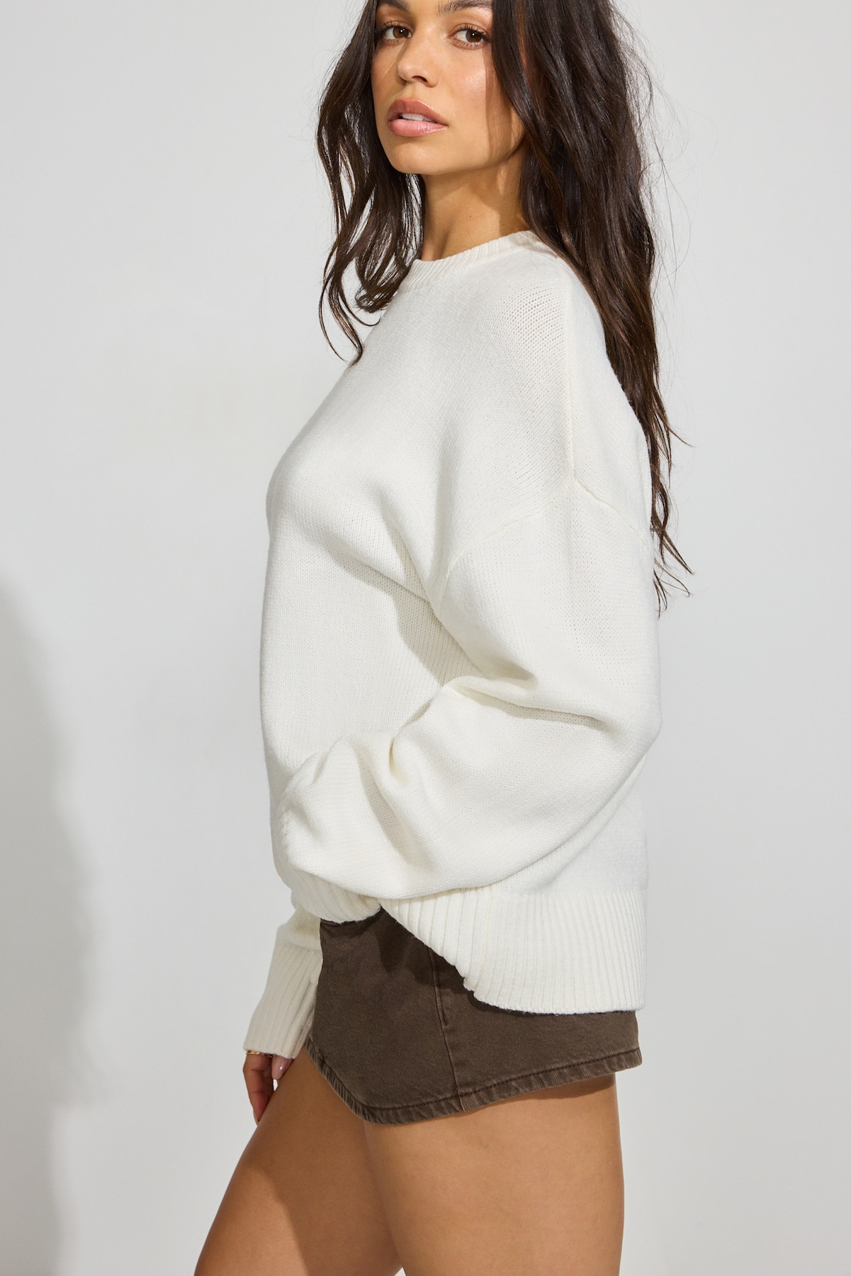 Roxy Long Sleeve Supersoft Crewneck Sweater - Image 6