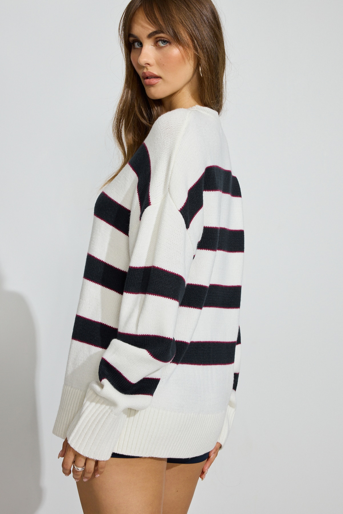 Roxy Long Sleeve Supersoft Crewneck Sweater - Image 3