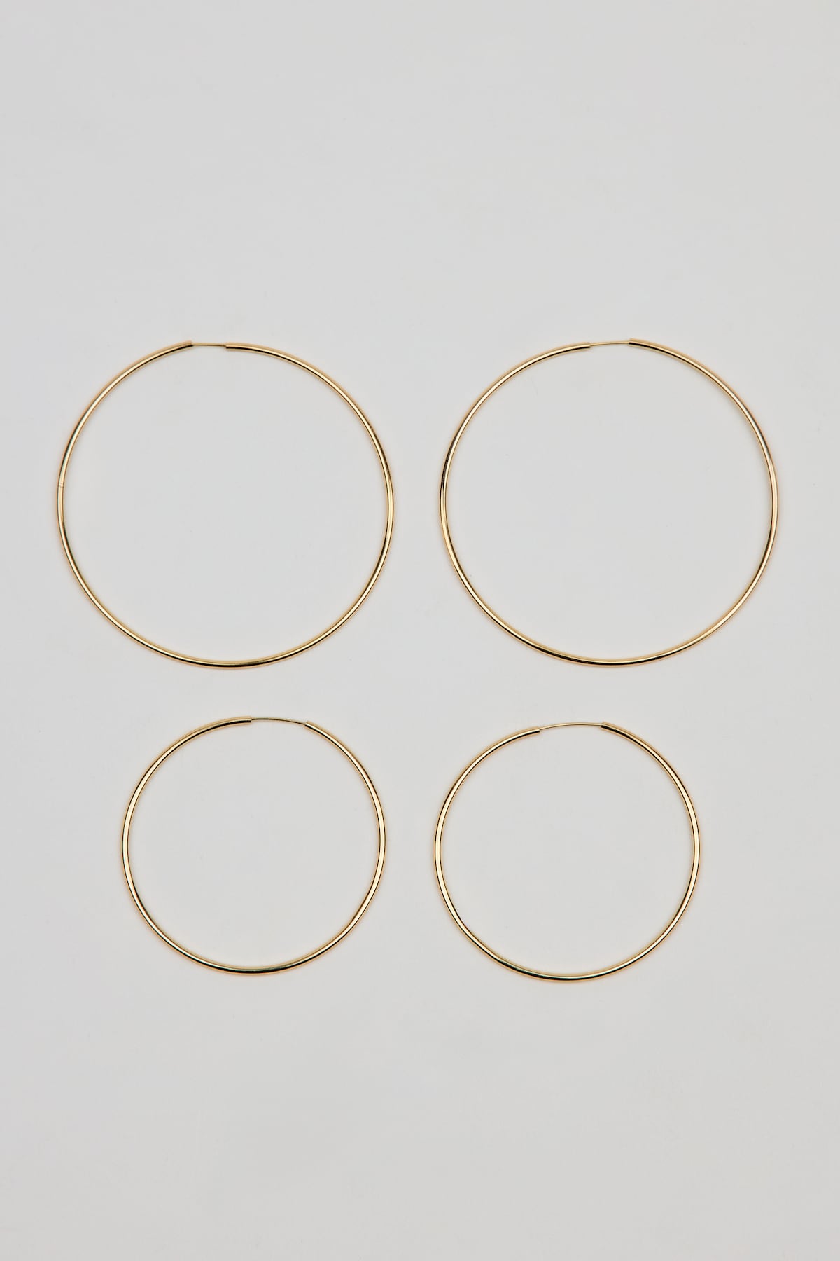 2 Pack Basic Super Skinny Hoops - Image 3