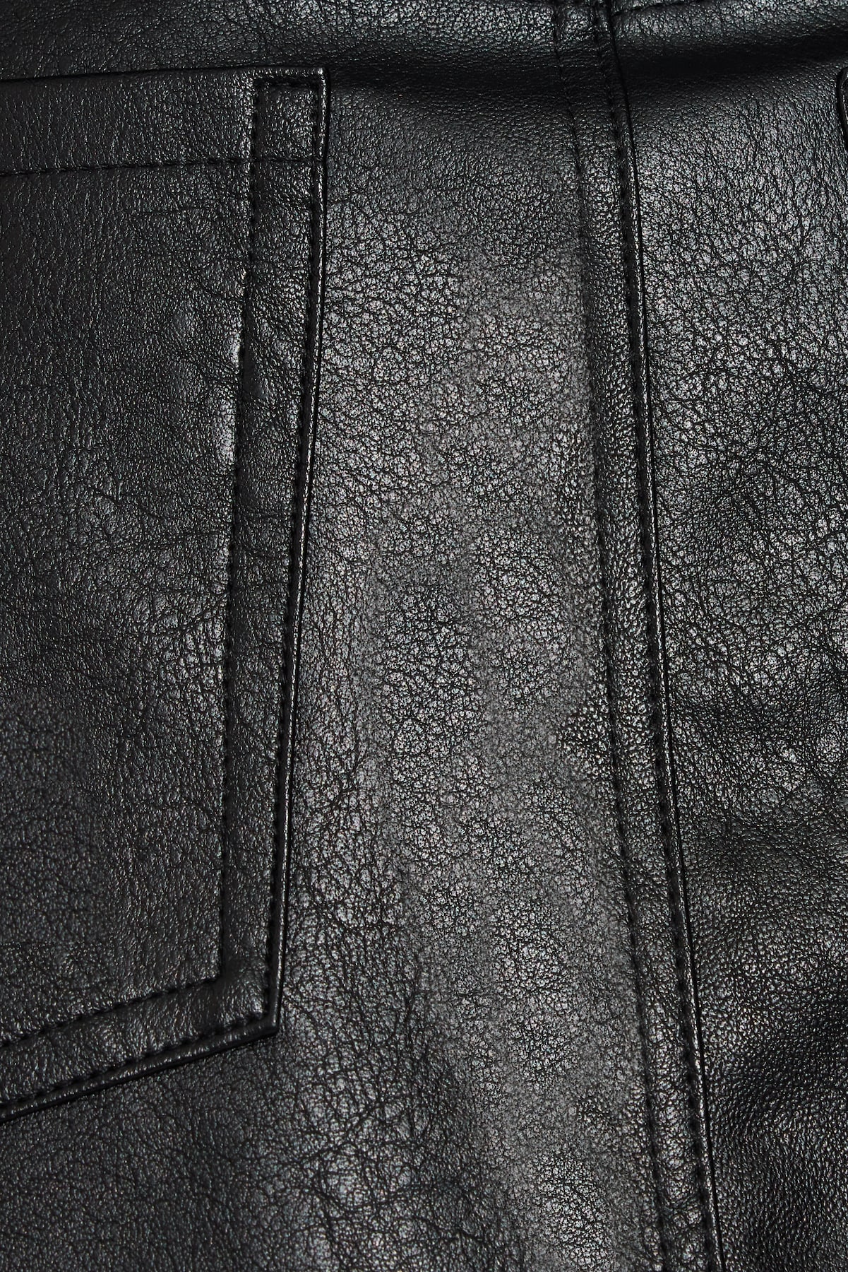 Faux Leather Micro Skort - Image 5