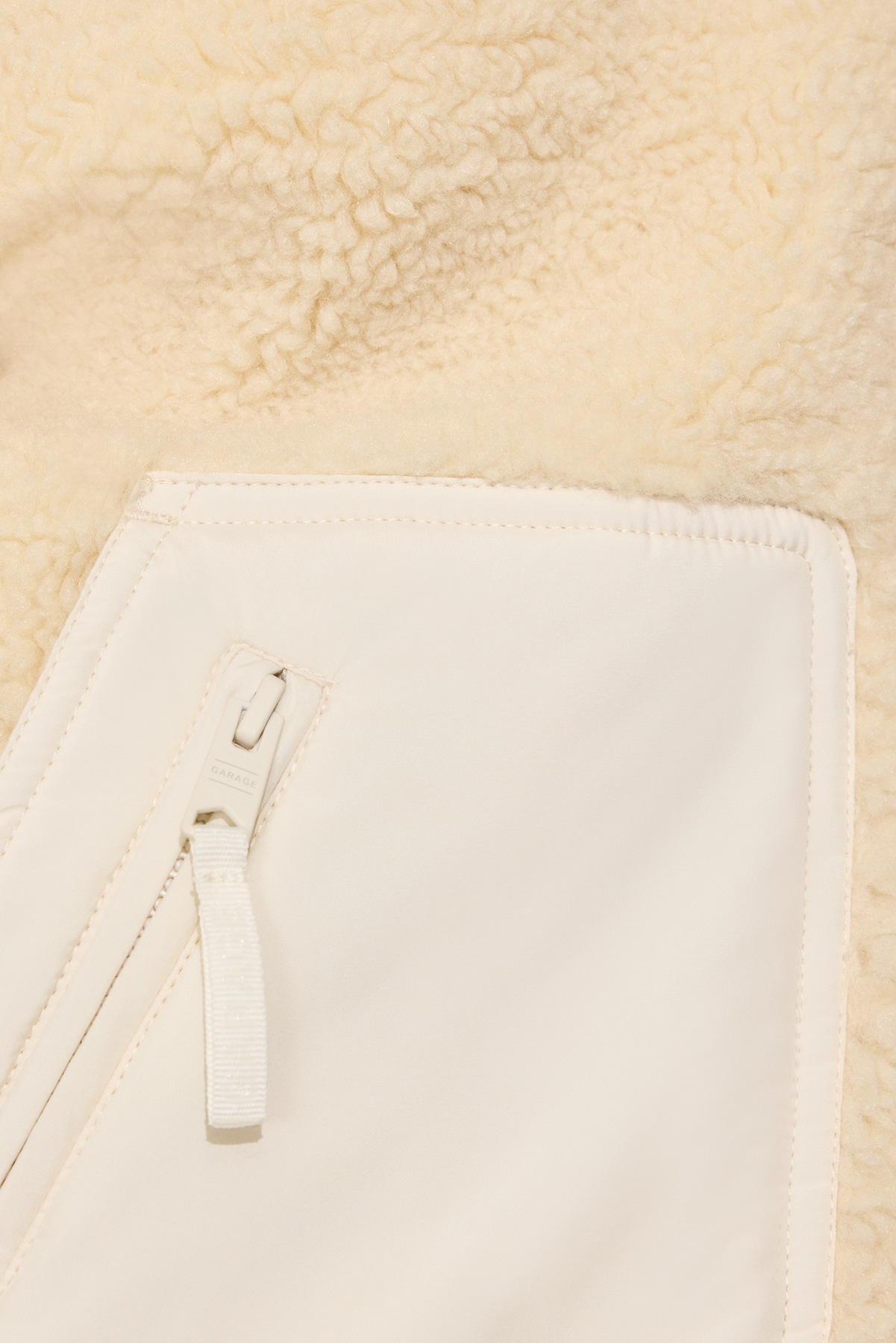 Sherpa Mixed Media Jacket - Image 5