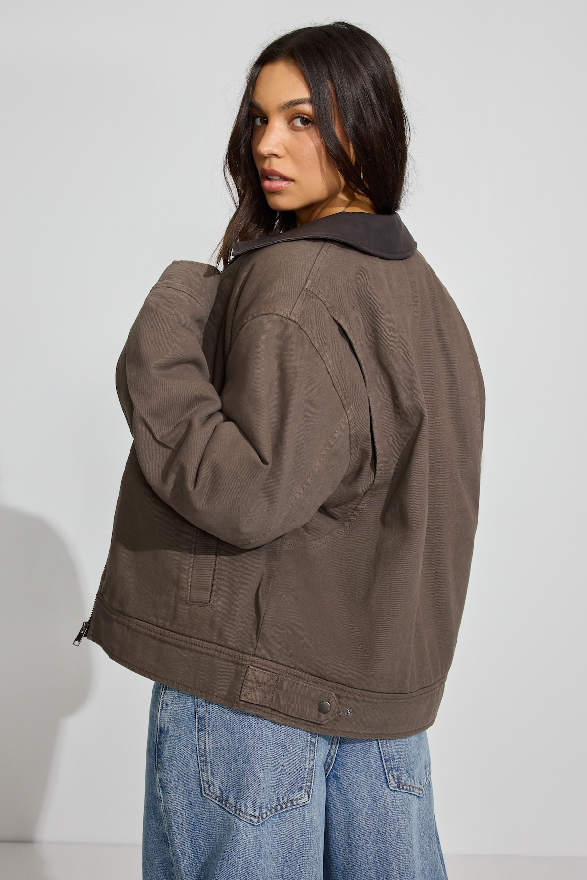 Twill Worker Jacket - Image 4