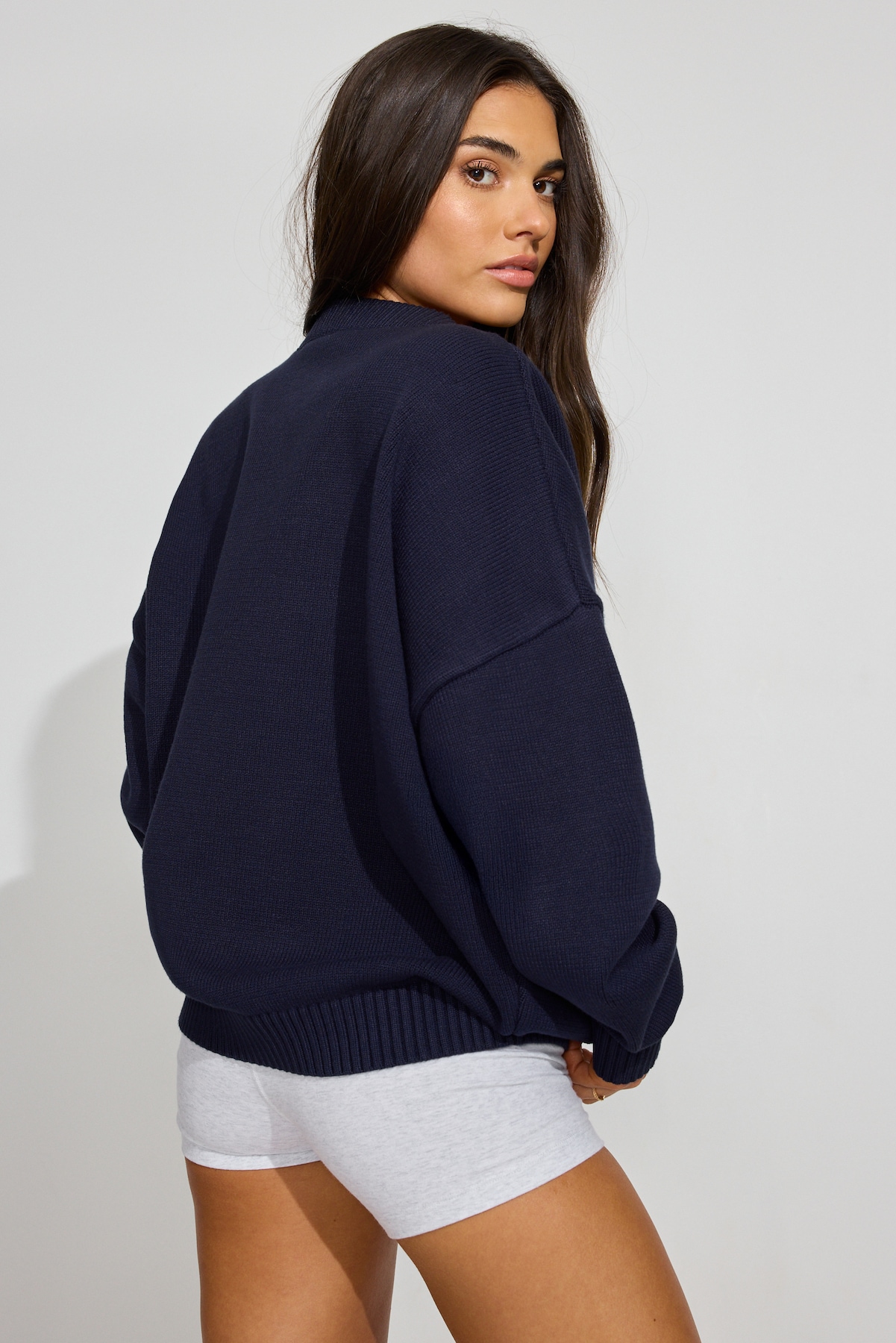 V-Neck Oversized Sweater - Image 3