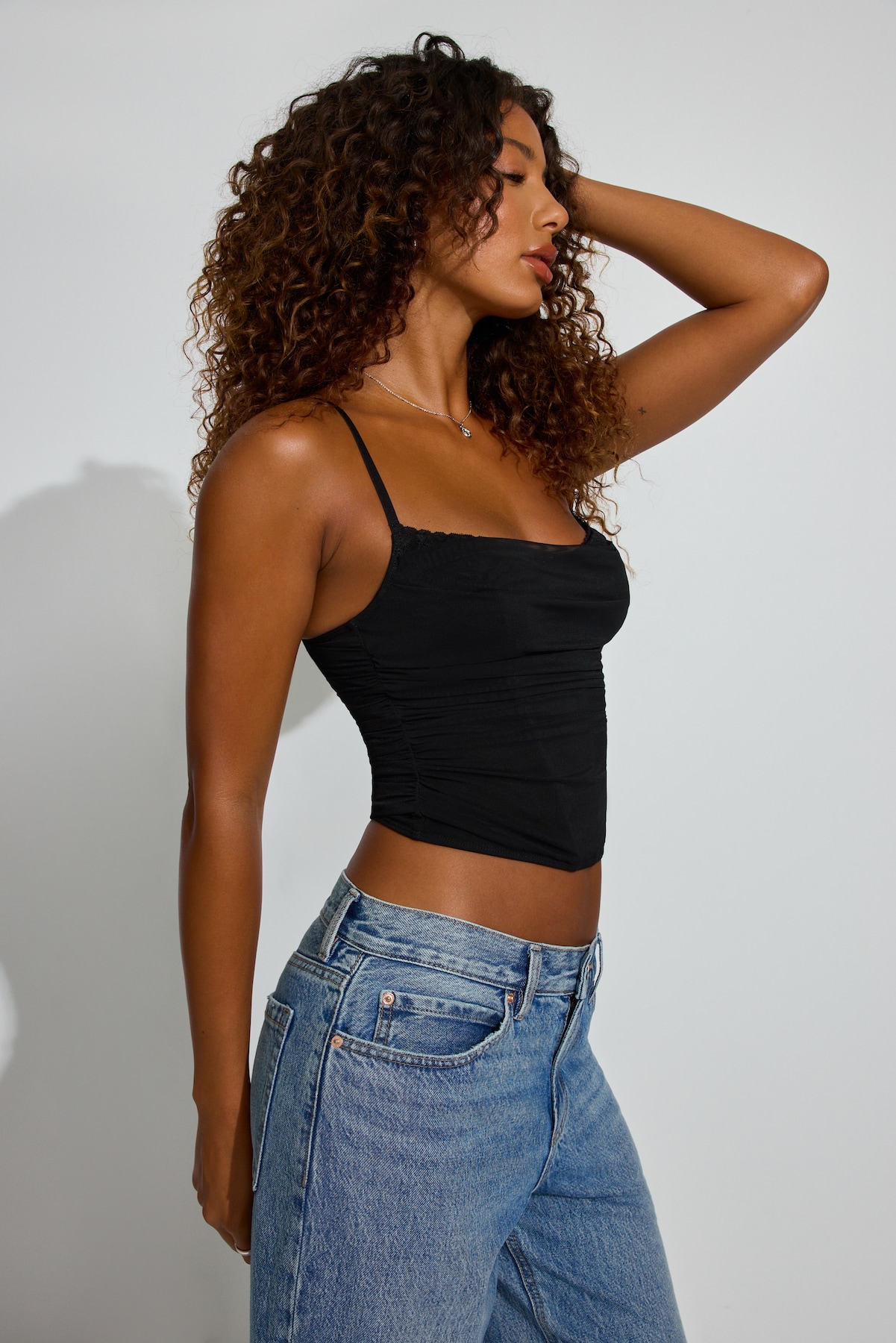 Ally Mesh Peekaboo Bustier - Image 4