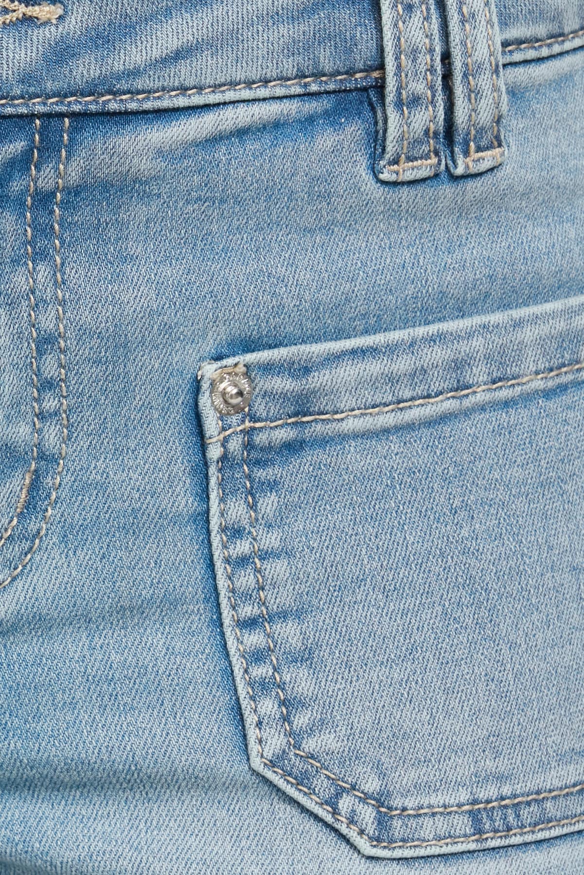 Low Rise Flare Jeans - Image 4