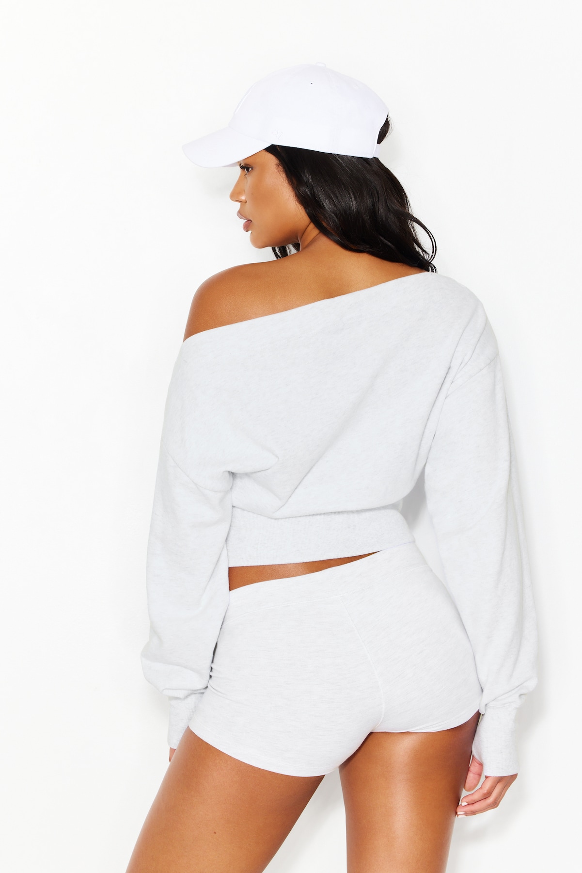 SoftTerry™ Rib Off Shoulder Sweater - Image 4