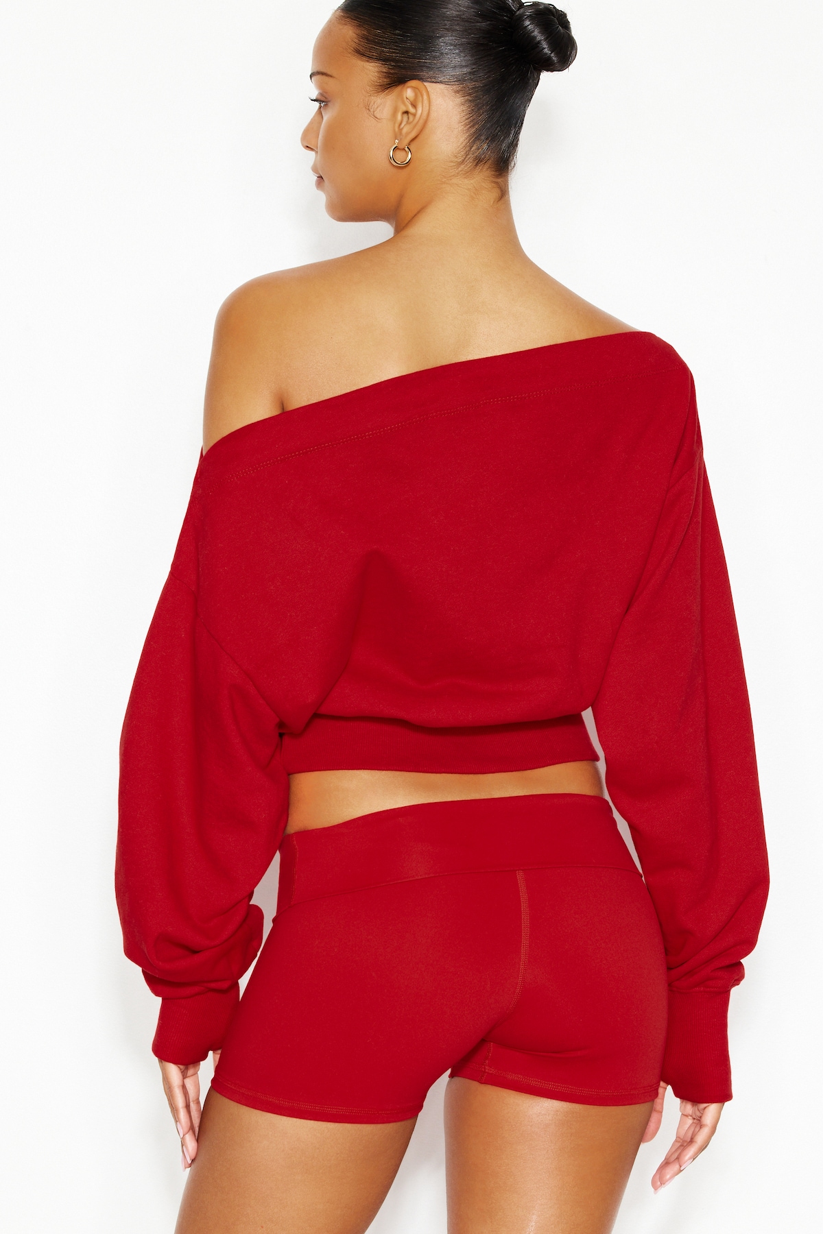SoftTerry™ Rib Off Shoulder Sweater - Image 4