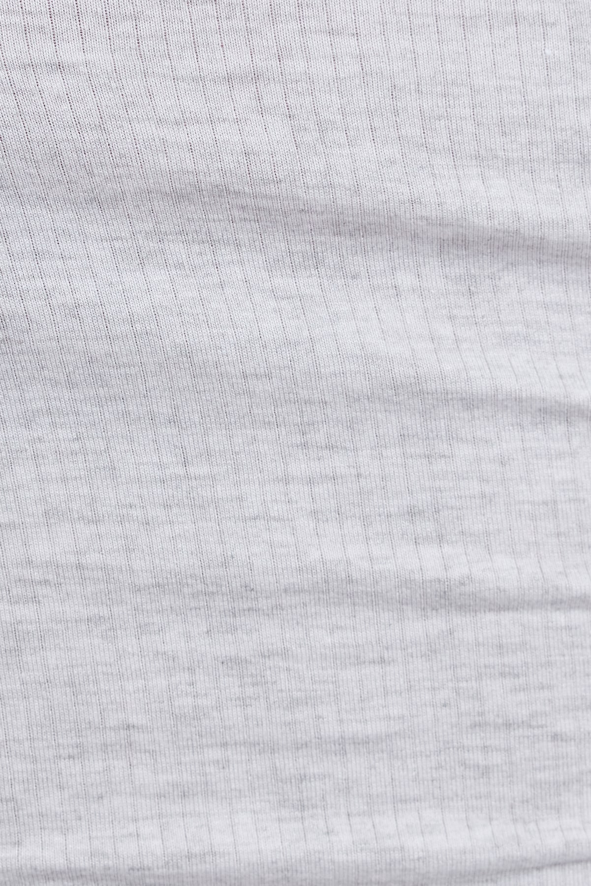 Sheer Ribbed Slouchy Pants - Image 4