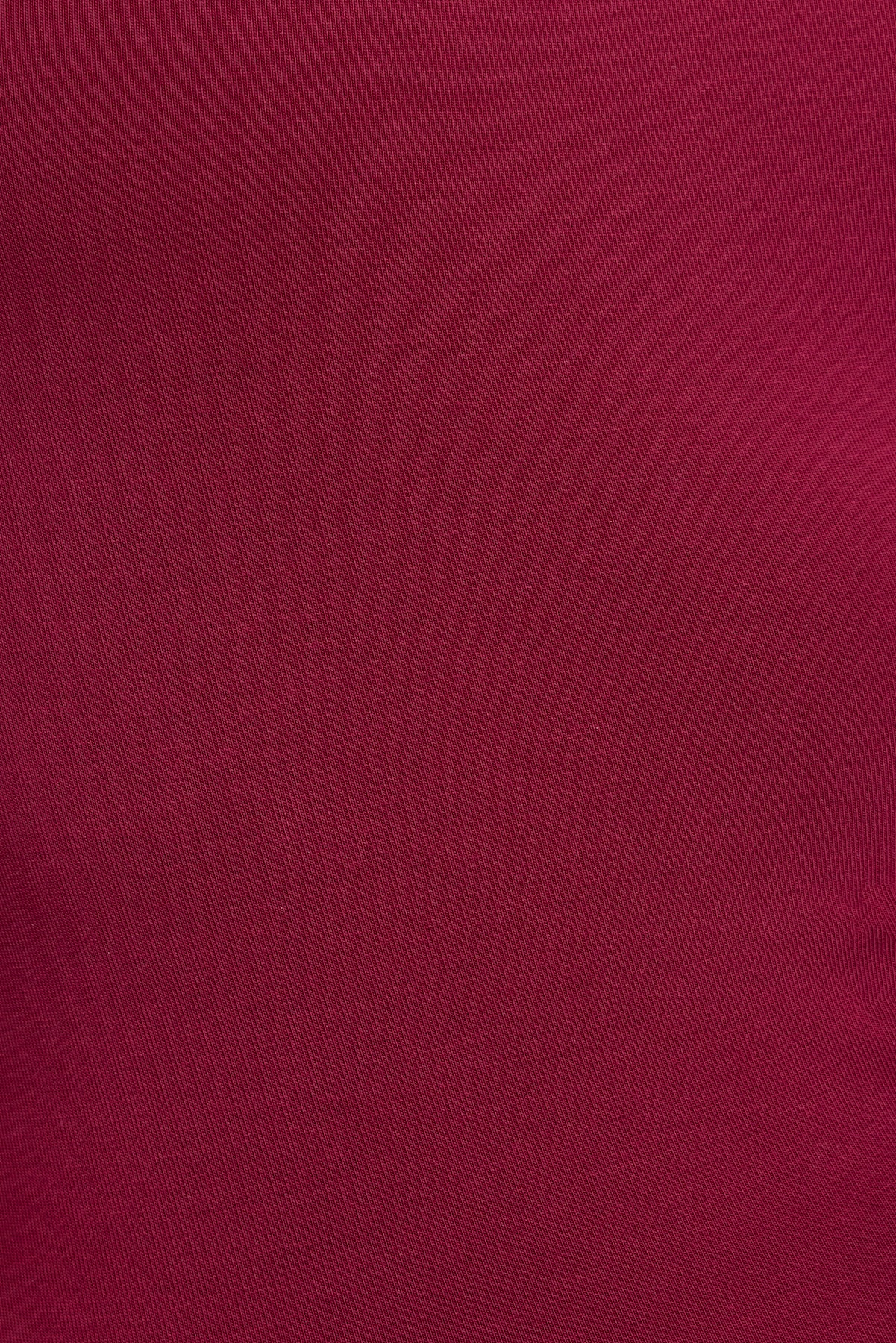 Crew Neck Open Back Short Sleeve Top - Image 5