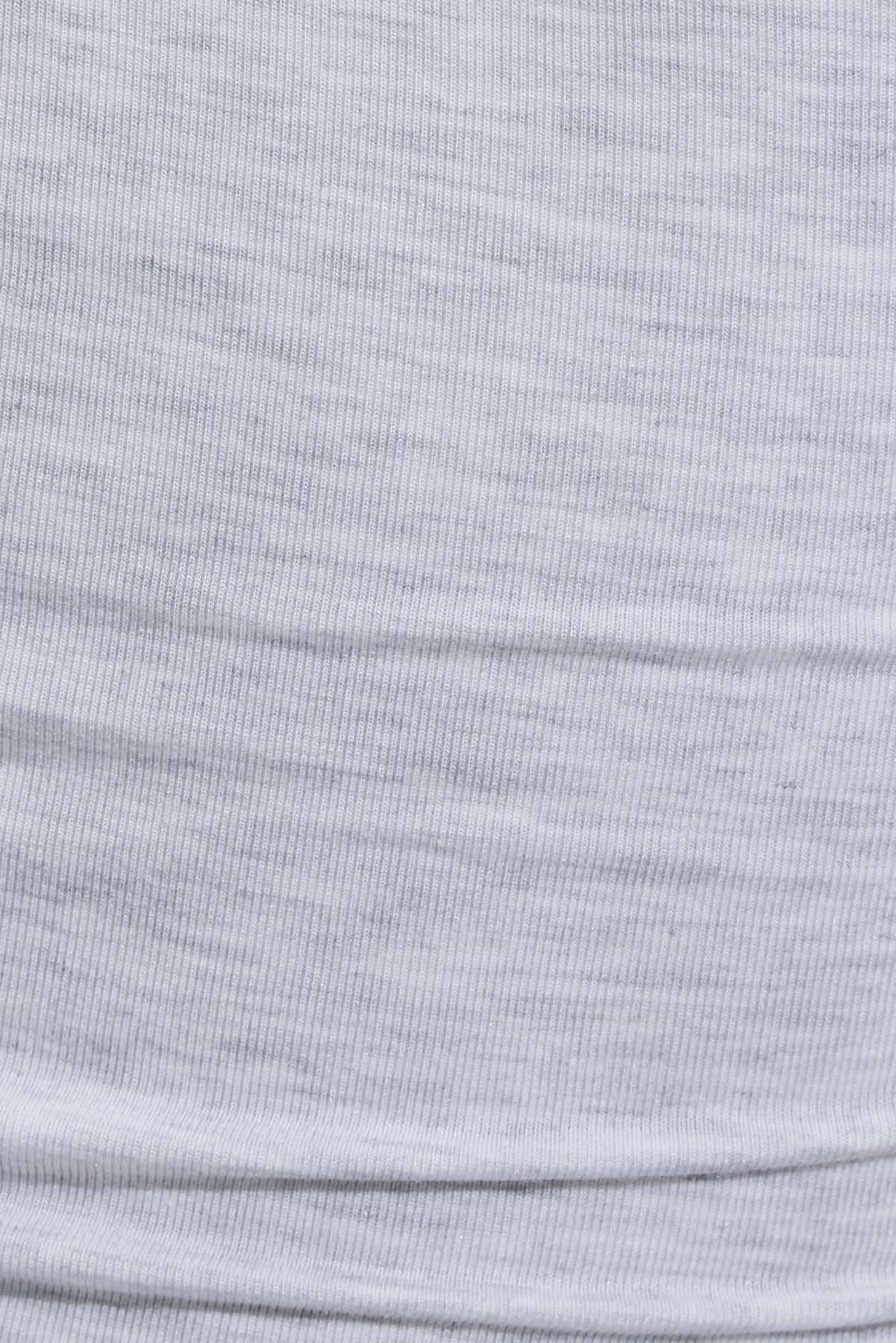 Smooth Open Neck Tee - Image 5