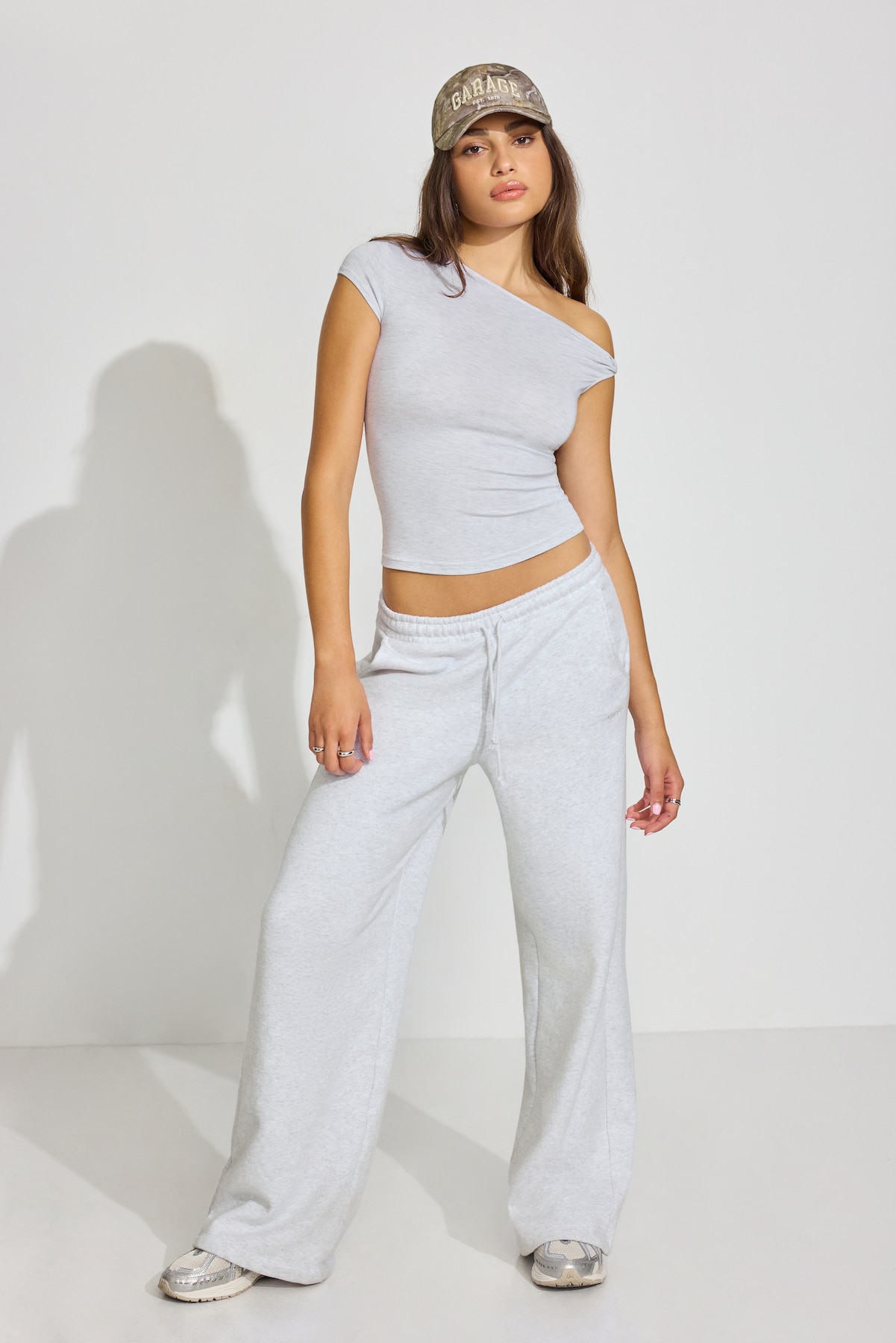 Asymmetric Twisted Short Sleeve Top - Image 3