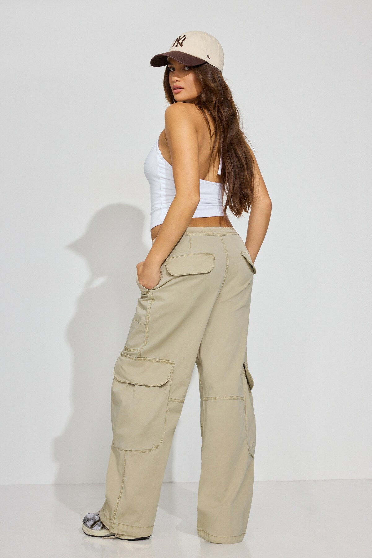 Wide Cargo Pants - Image 4