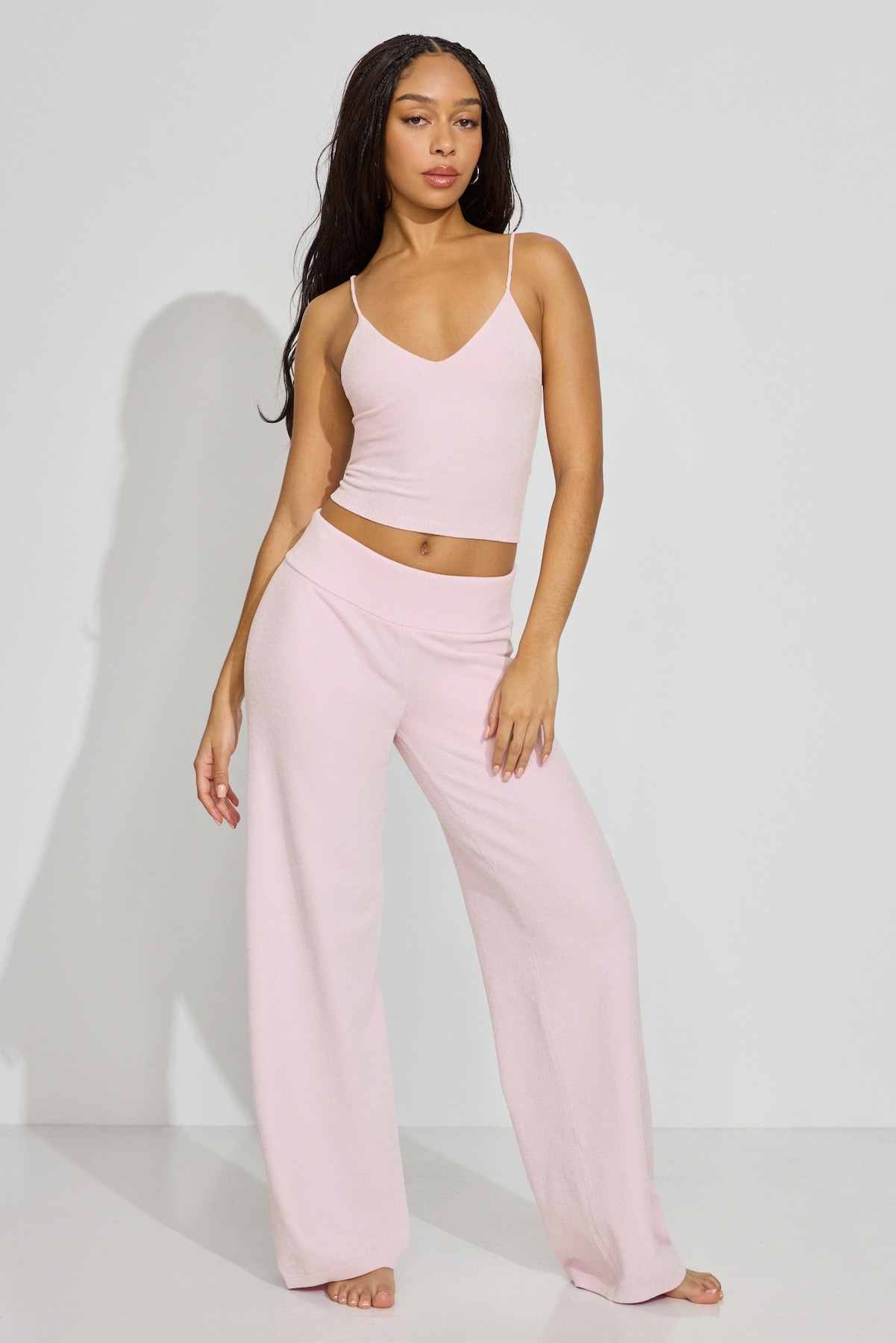 Chenille Low Rise Pants