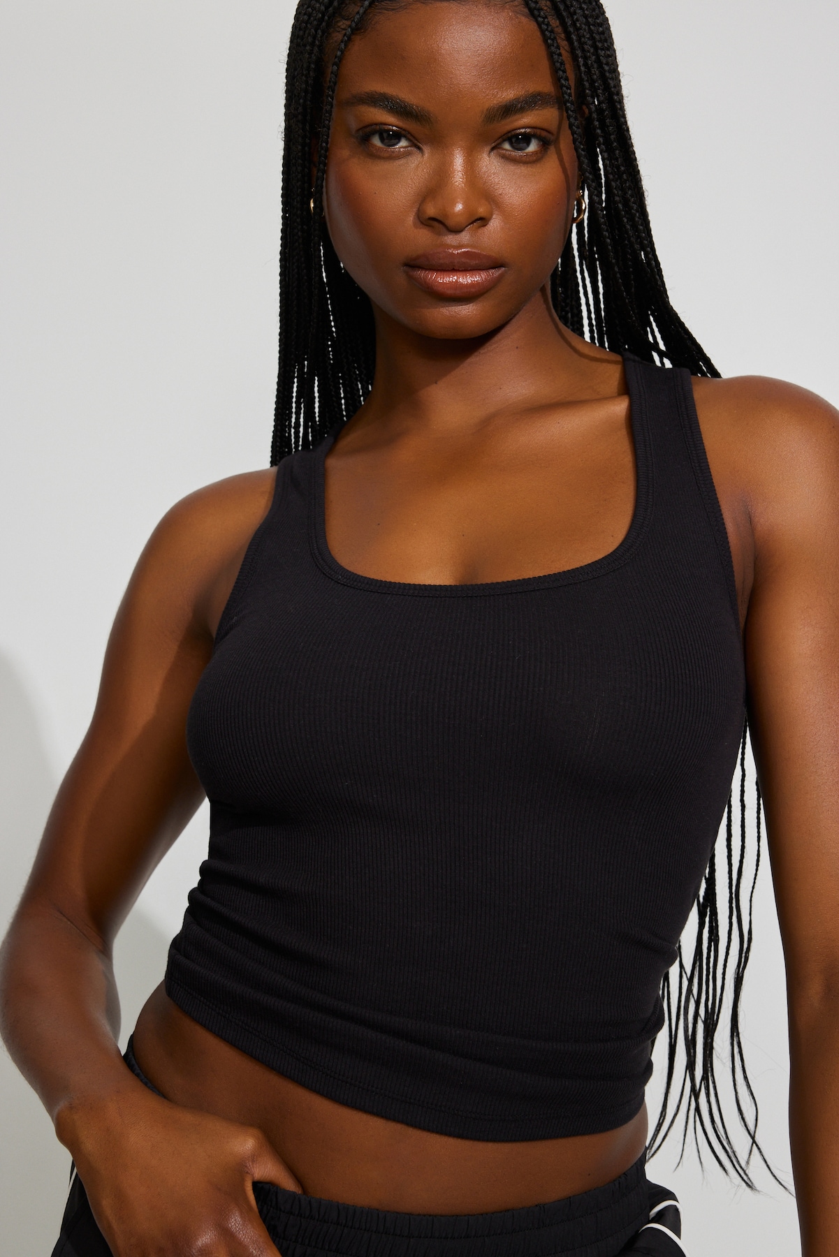 SnatchRib Scoop Tank Top