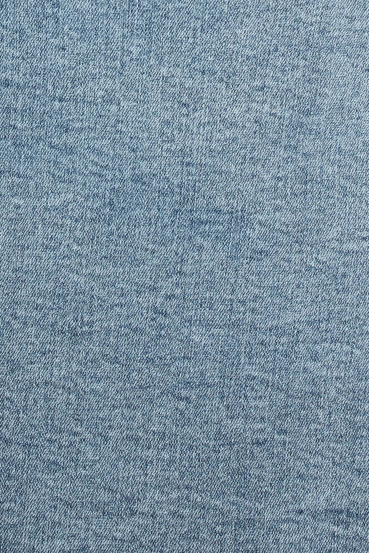 Low Rise Bodycon Denim Skort - Image 4