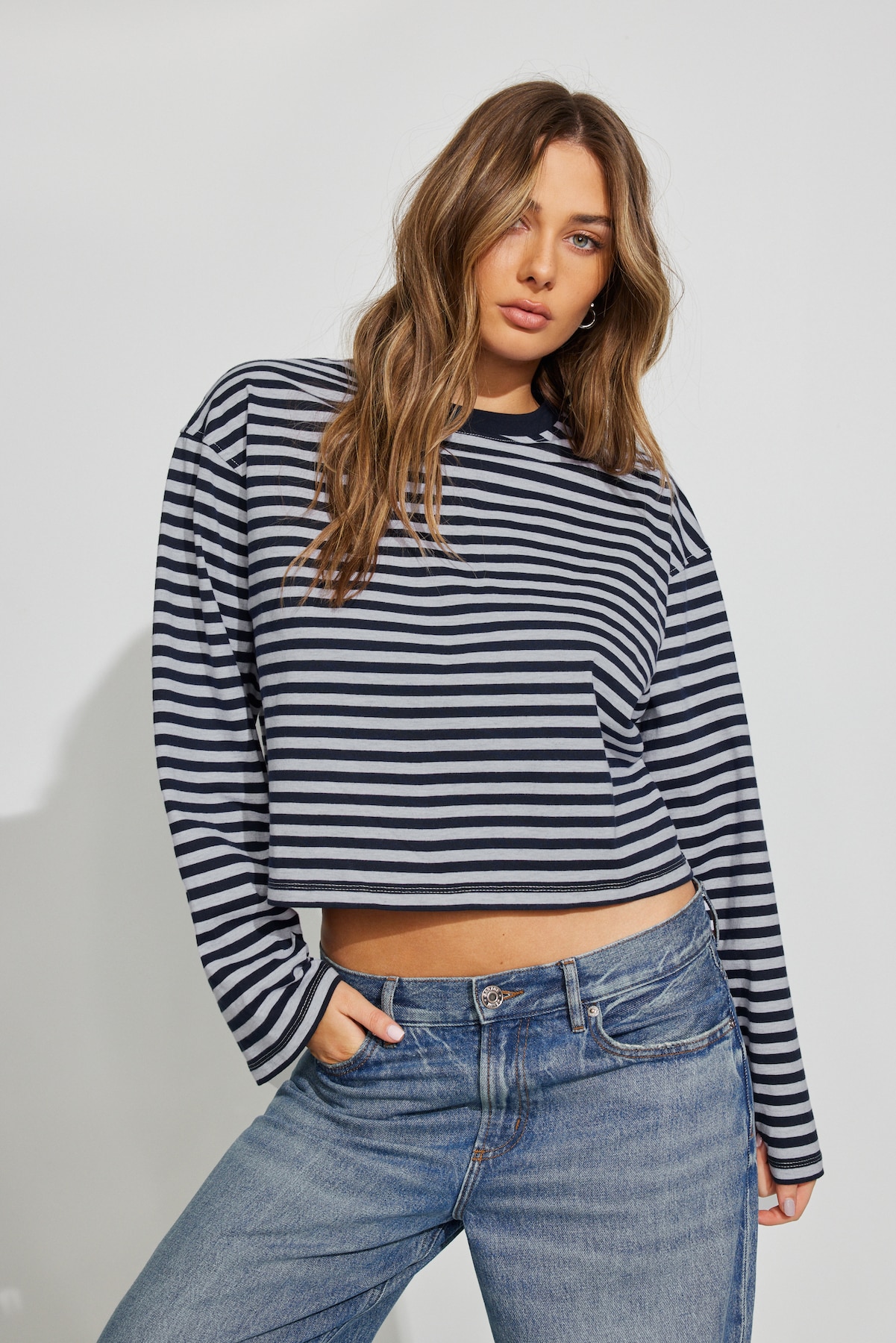Fluid Long Sleeve Crewneck