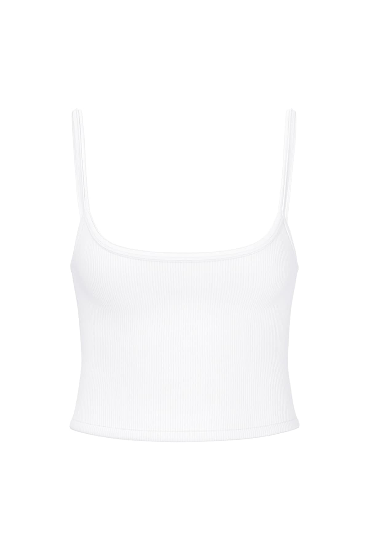 Ribbed Scoop Cami Top - Image 2