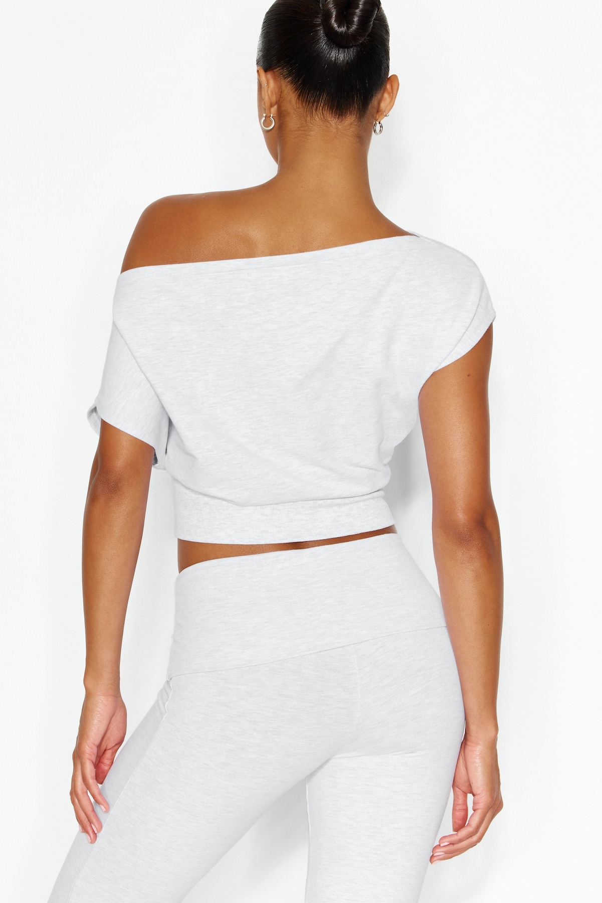 StretchTerry™ Off Shoulder Top - Image 4