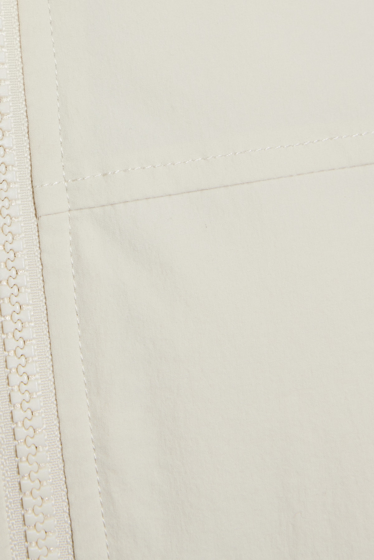 Cropped Nylon Bomber Jacket - Image 5