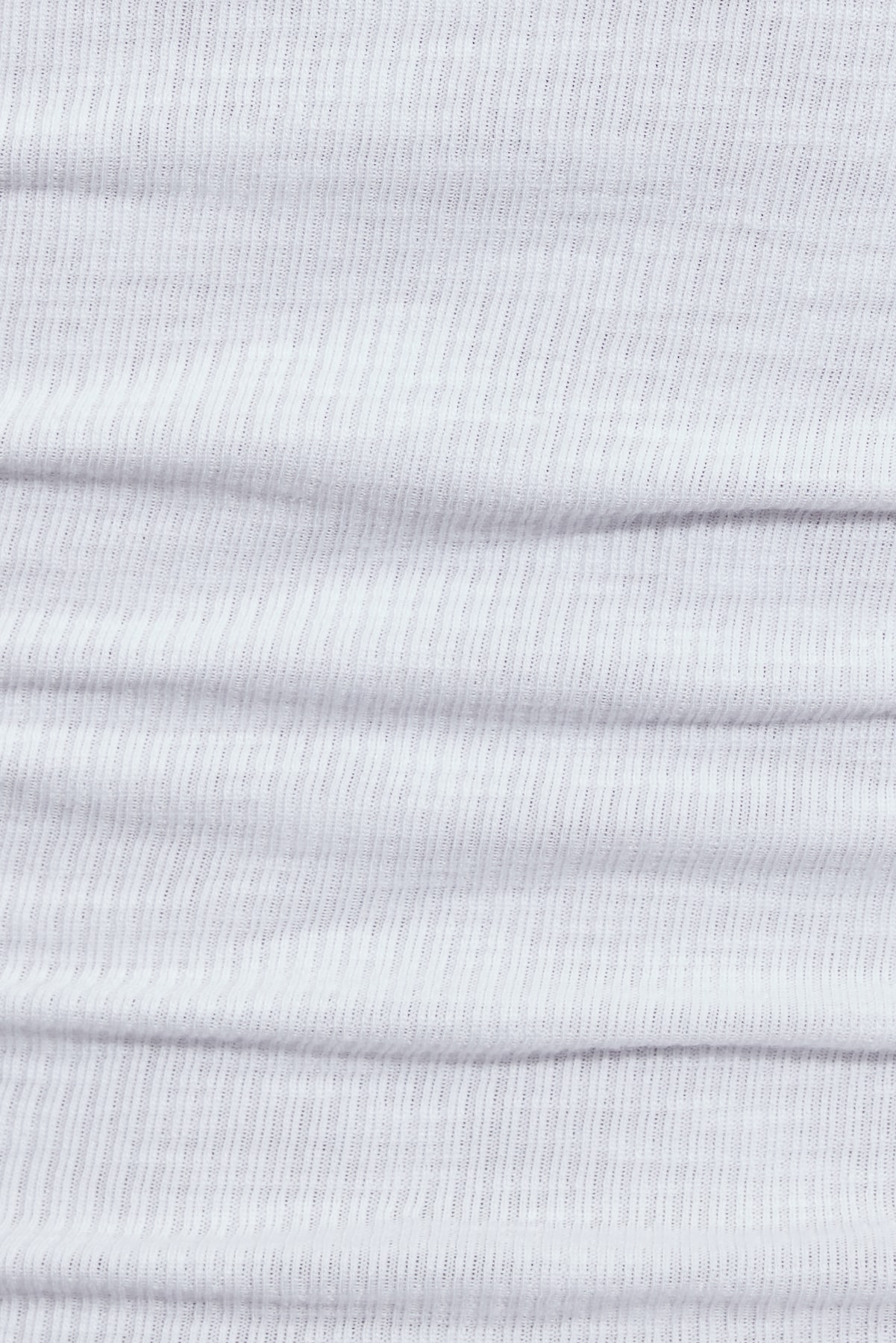 Cap Sleeve Ribbed T-Shirt - Image 4