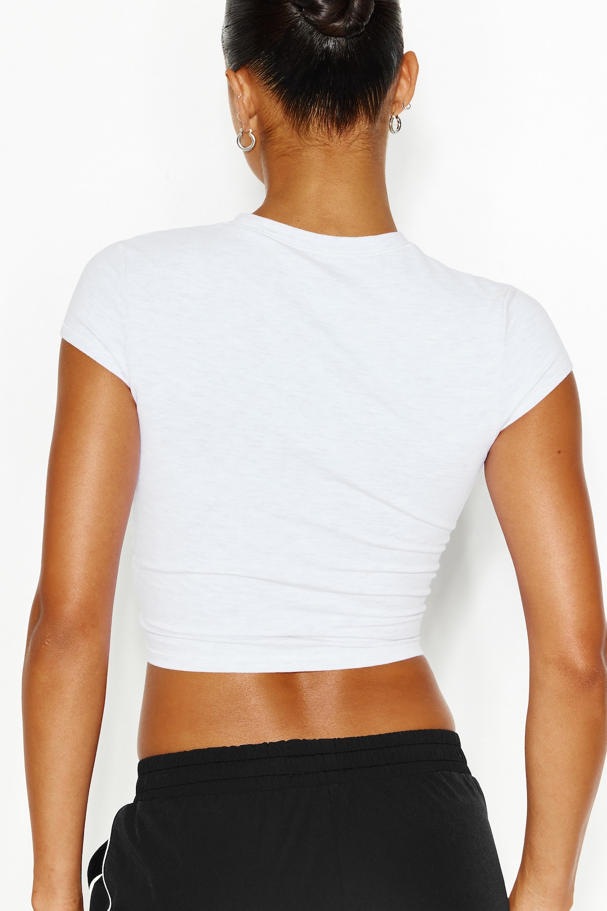StretchTerry™ Cropped Crewneck Top - Image 3