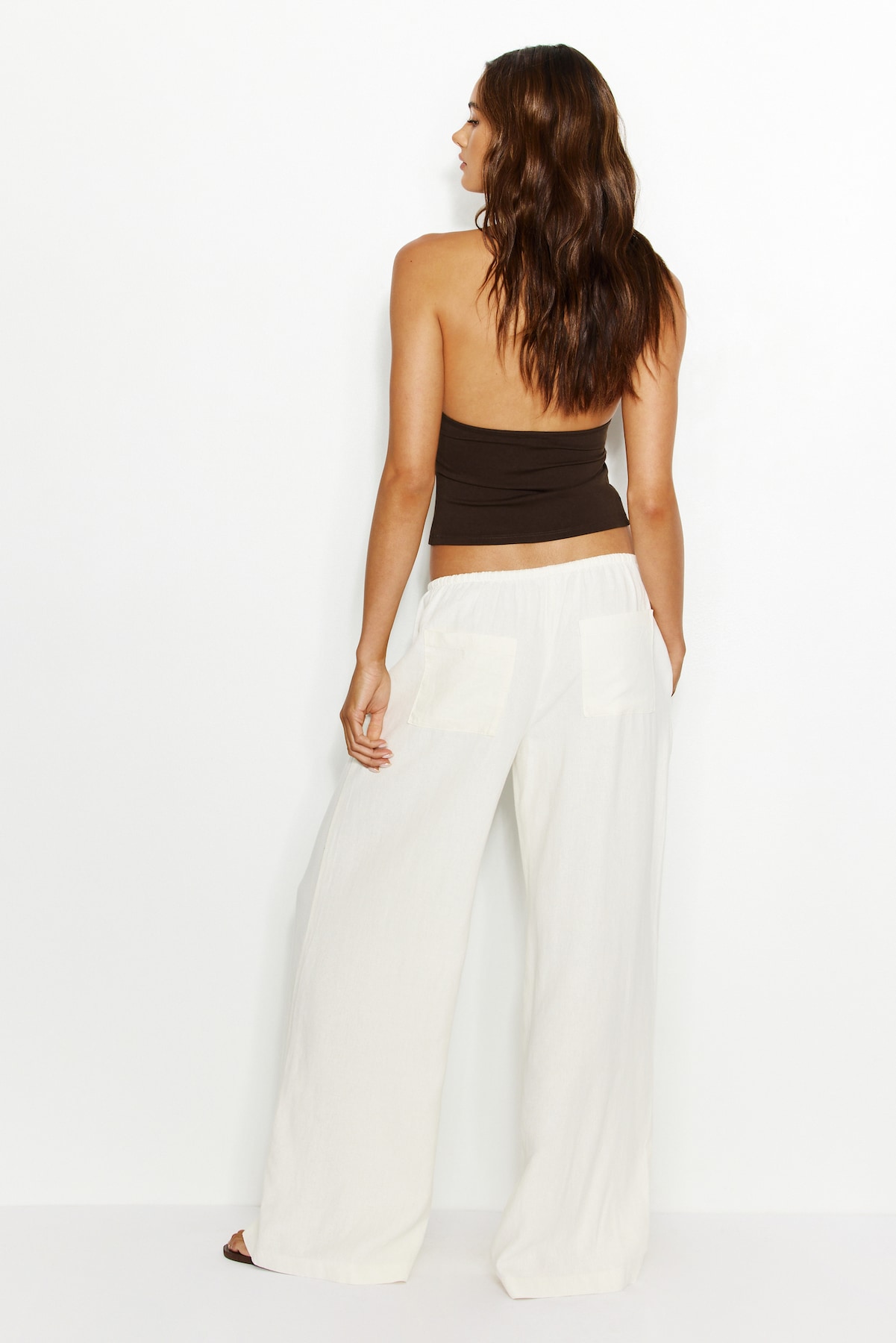 Millie Linen Pull-On Pants - Image 5