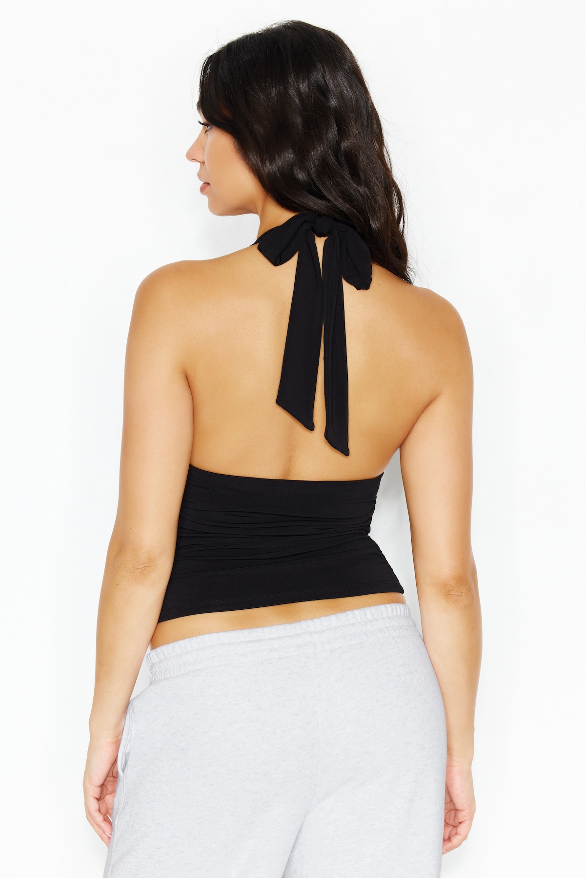 Ruched Pixie Halter Top - Image 4