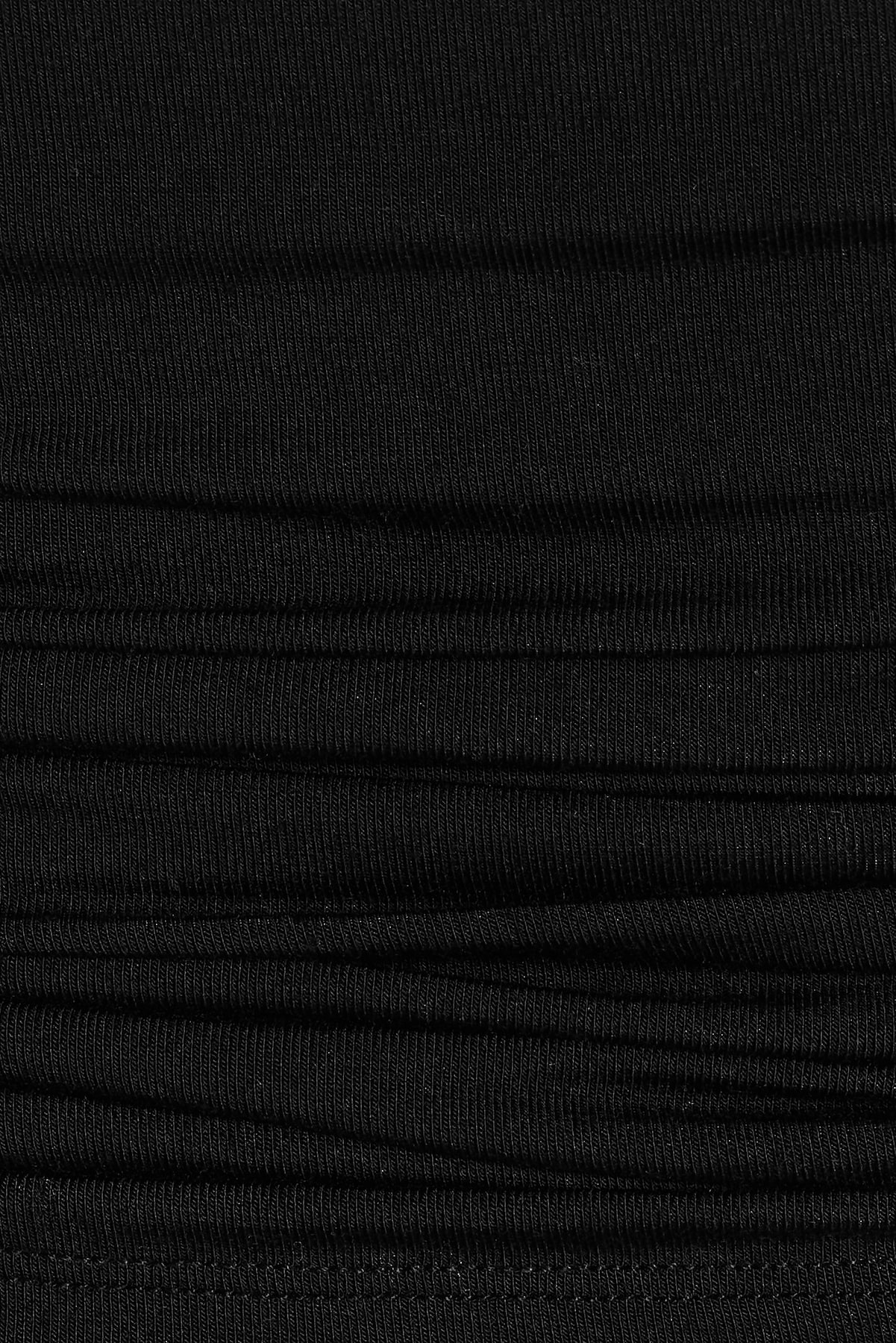 Smooth Boat Neck Side Tie T-Shirt - Image 5